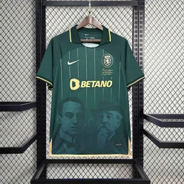 24-25 Sporting Lisbon Green Special Edition Kit Jersey Supplier Yupoo
