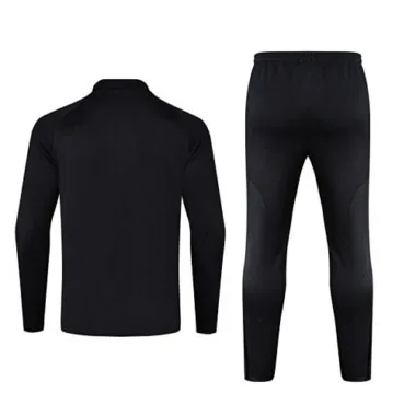 23-24 Sporting Lisbon Long Sleeve Kits Black Training Suits Football Jerseys