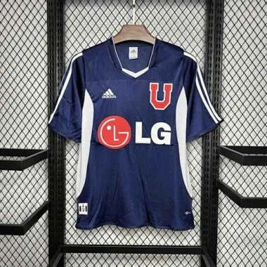 2003 Universidad De Chile Home Retro Kit Vintage Uniform