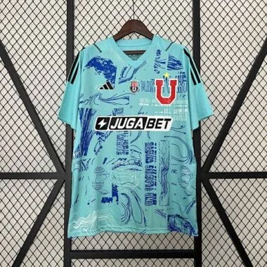 24-25 University of Chile Goalkeeper Green Kit Football Uniform