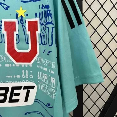24-25 University of Chile Goalkeeper Green Kit Football Uniform