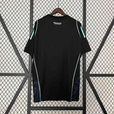 24-25 University of Chile Goalkeeper Black Kit Football Uniform