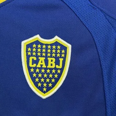 03-04 Camiseta de fútbol retro de Boca para jugar en casa