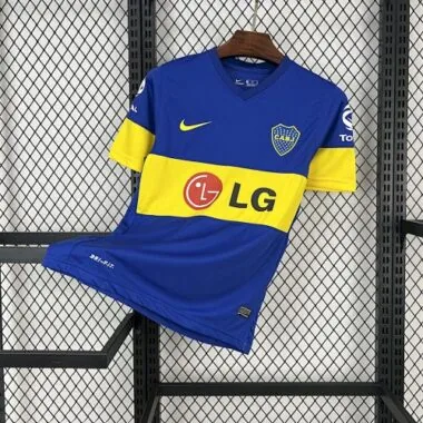 11-12 Camisola de futebol retro da Boca para jogo em casa
