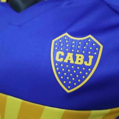 Camisa do Boca de 2024-2025, versão de jogador, equipamento principal, desportiva
