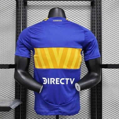 Camisa do Boca de 2024-2025, versão de jogador, equipamento principal, desportiva