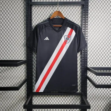 23-24 River Plate Nero S-XXL Maglie da calcio economiche
