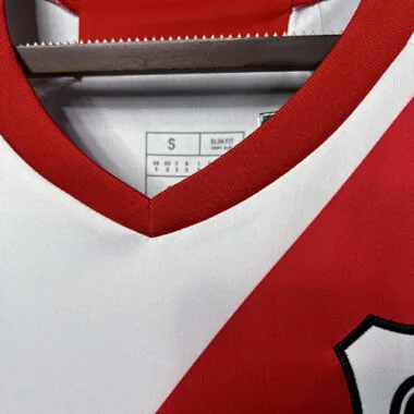 23-24 River Plate voetbalshirt voor thuiswedstrijden, maten S-XXL