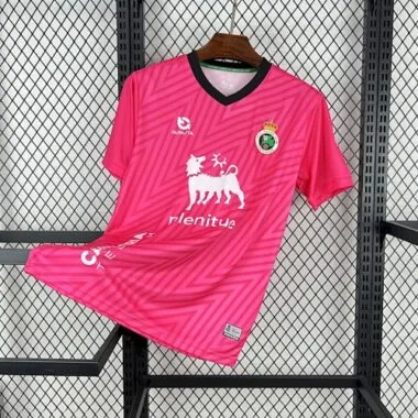 24-25 Racing de Santander Pink Goalkeeper Soccer AAAAJersey Yupoo