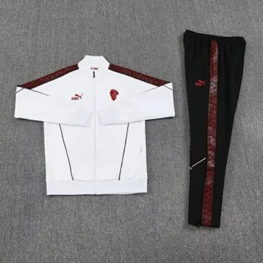 25-26 AC Milan White Training Kit Soccer T-Shirt