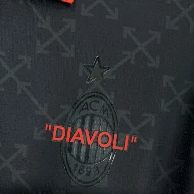 25-26 AC Milan Black Kit Special Edition Soccer