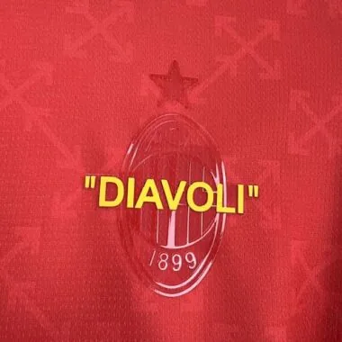 25-26 AC Milan Red Kit Special Edition Soccer