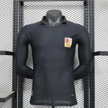 24-25 AC Milan Black Long Sleeves 125th Anniversary Edition Player Version Soccer