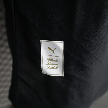 24-25 AC Milan Zwart Voetbalshirt met lange mouwen, 125-jarig jubileumeditie, spelersversie