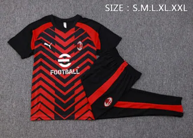 23-24 AC Milan Short Sleeve Training Suit (2)