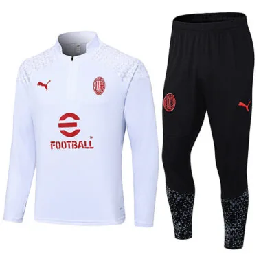 23-24 AC Milan Long Sleeve Training Suit (6)