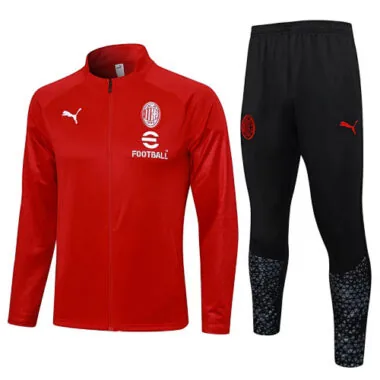 23-24 AC Milan Long Sleeve Training Suit (7)