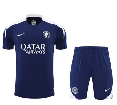 25-26 Inter Milan Navy&amp;White Training Kits Football Tracksuits
