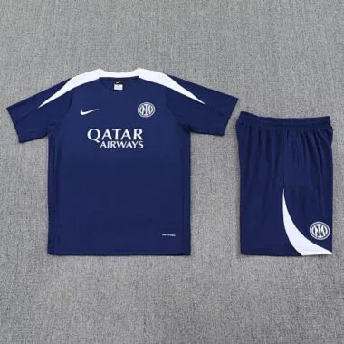 25-26 Inter Milan Navy&amp;White Training Kits Football Tracksuits