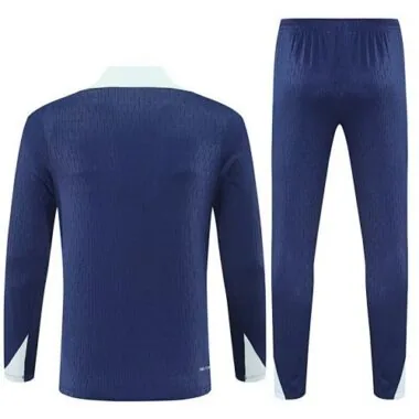 25-26 Inter Milan Navy&amp;Grey Training Kits Long Football Tracksuits