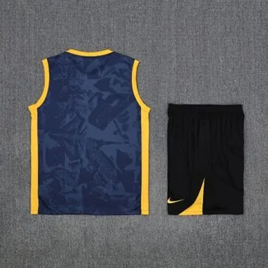 25-26 Inter Milan Navy Training Kits Football Vest Suits
