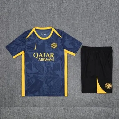 25-26 Inter Milan Navy Training Kits Football Tracksuits