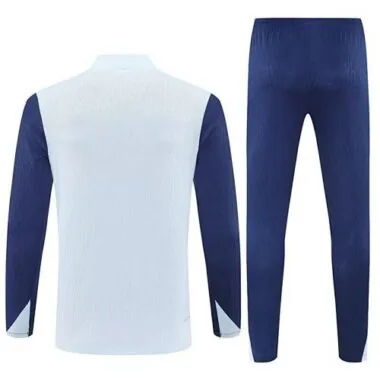 25-26 Inter Milan Grey Training Kits Long Football Tracksuits