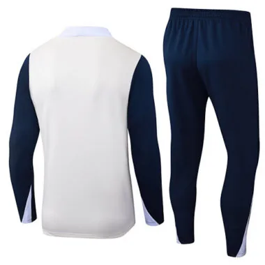 25-26 Inter Milan Beige&amp;Navy Training Kits Long Football Tracksuits