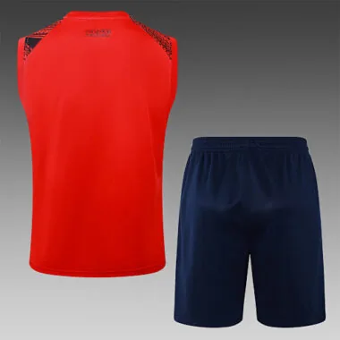 24-25 Napoli Red Vest Kit Soccer