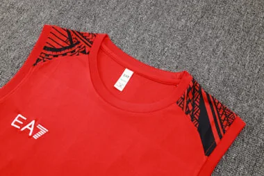 24-25 Napoli Red Vest Kit Soccer