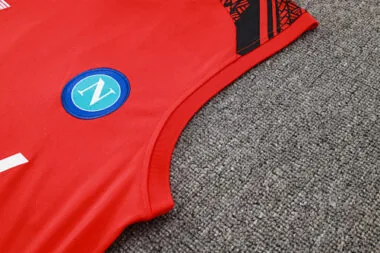 24-25 Napoli Red Vest Kit Soccer