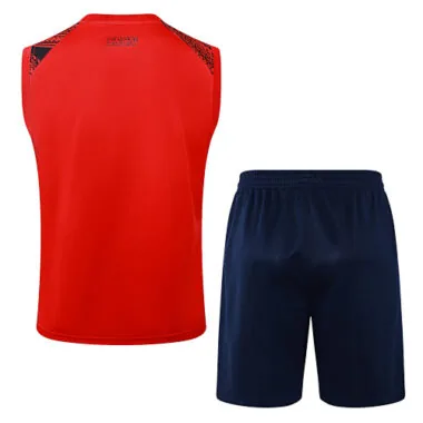 24-25 Napoli Red Vest Kit Soccer