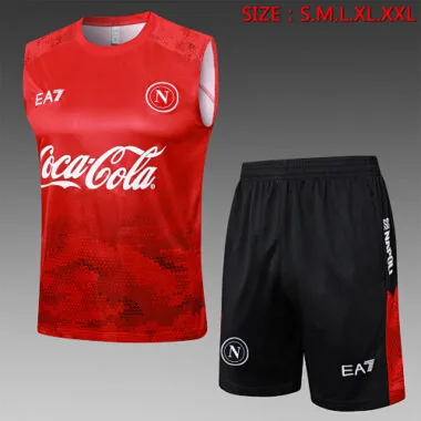 24-25 Napoli Red Vest Soccer