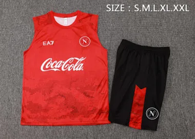 24-25 Napoli Red Vest Soccer