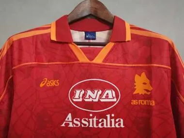 95-96 Roma thuiswedstrijd