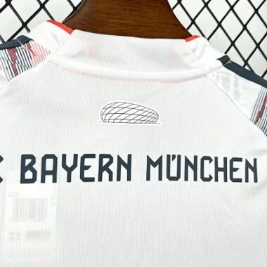 25-26 Bayern Munich Away Kid Kits Youth Apparels Soccer