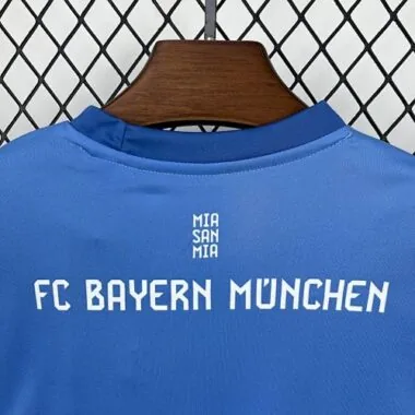 25-26 Bayern Munich Blue Goalkeeper Kid Kits Youth Apparels