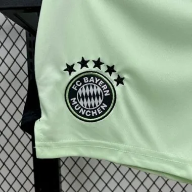 25-26 Bayern Munich Green Goalkeeper Kid Kits Youth Apparels