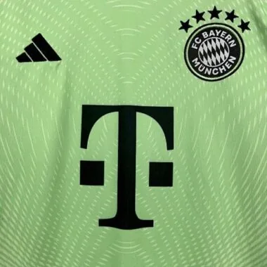 25-26 Bayern Munich Green Goalkeeper Kid Kits Youth Apparels