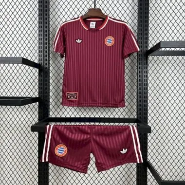 25-26 Bayern Munich Terrace Icons Kid Kits Youth Apparels