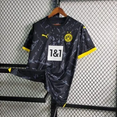 23-24 Dortmund Away S-4XL Cheap Soccer Jerseys