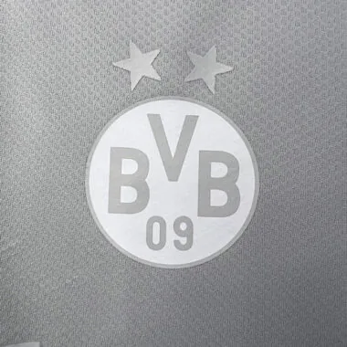 23-24 Dortmund Silvery White S-XXL best soccer jersey