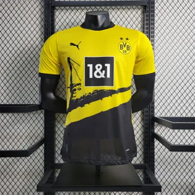 23-24 Dortmund home player version size S-4XL