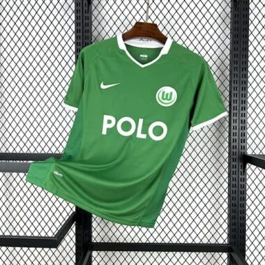 08-09 Wolfsburg Home Retro Kit Vintage Shirt Soccer