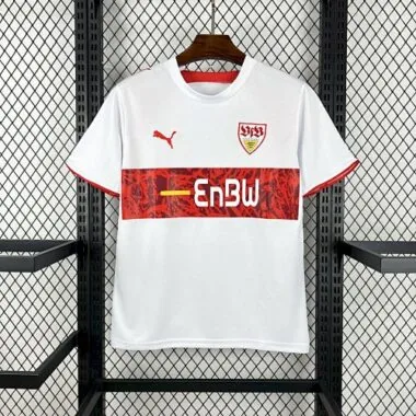06-07 Stuttgart Home Retro Kit Vintage Shirt Soccer