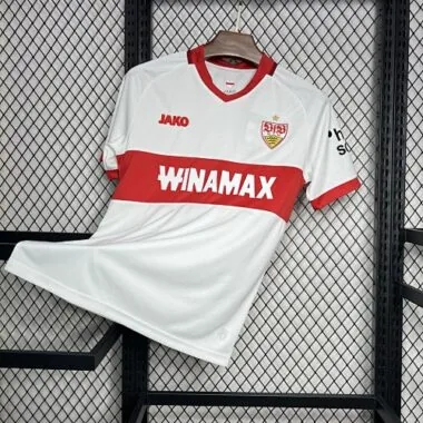 24-25 Stuttgarts Home Shirt Soccer Uniforms Soccer