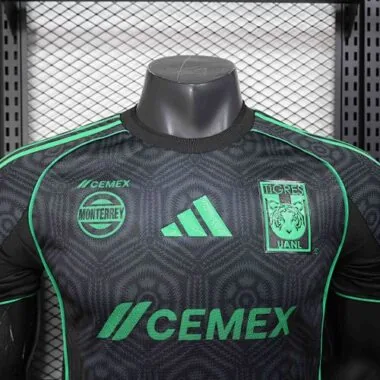 25-26 Tigres Second Away Kit Player Version Soccer