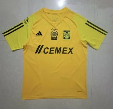23-24 Tigres UANL Yellow Training Kit Soccer Jerseys Yupoo