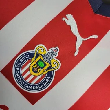 23-24 Chivas Guadalajara thuisvoetbalshirts voor spelers, maten S-XXL