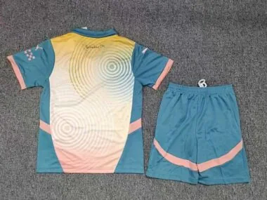 24-25 Manchester City Kids Kit Second Away Football